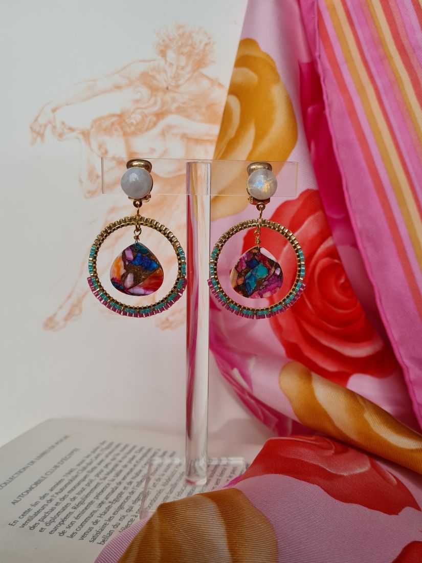 Boucles d'oreilles clip Nana – Image 3