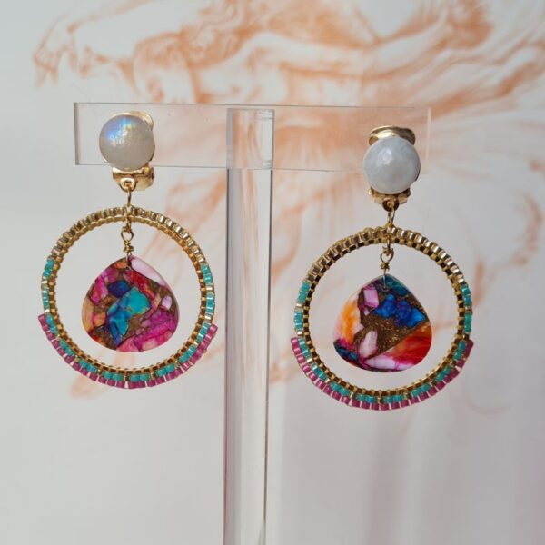 Boucles d'oreilles clip Nana-Zenbie bijoux